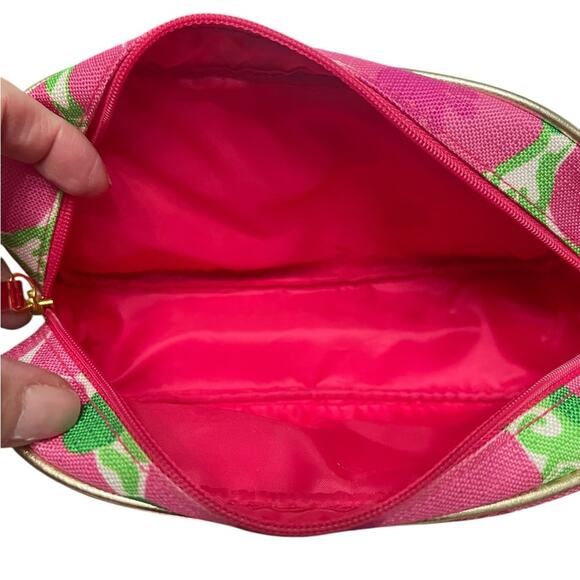 NWOT LILLY PULITZER Estée Lauder Floral PVC Women’s Cosmetic Bag Make Up Case - Picture 6 of 7